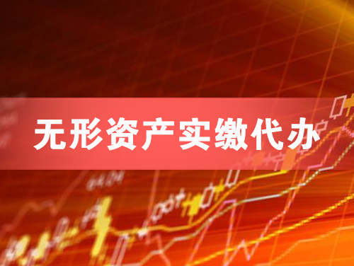 朔州无形资产实缴资本代办